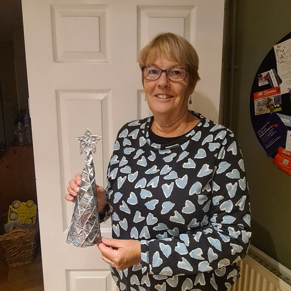 NEW! Metal Embossing Christmas Craft Kits - Baubles, Angel, Tree