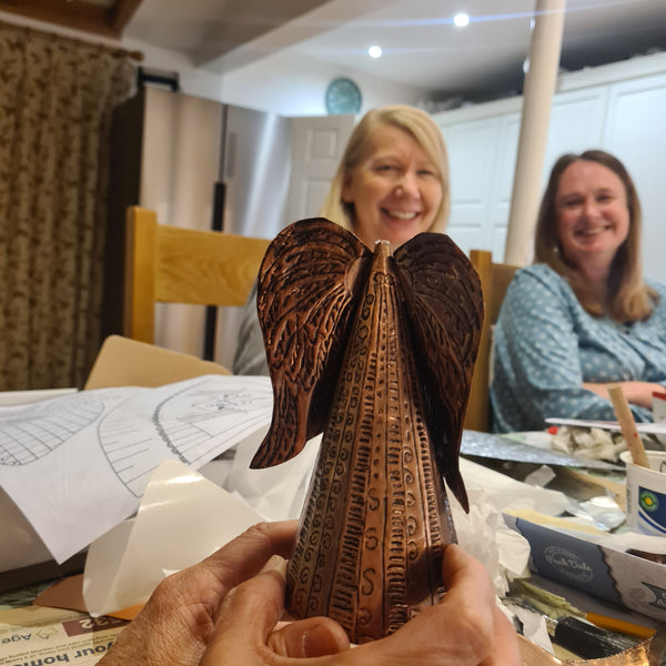 NEW! Metal Embossing Christmas Craft Kits - Baubles, Angel, Tree