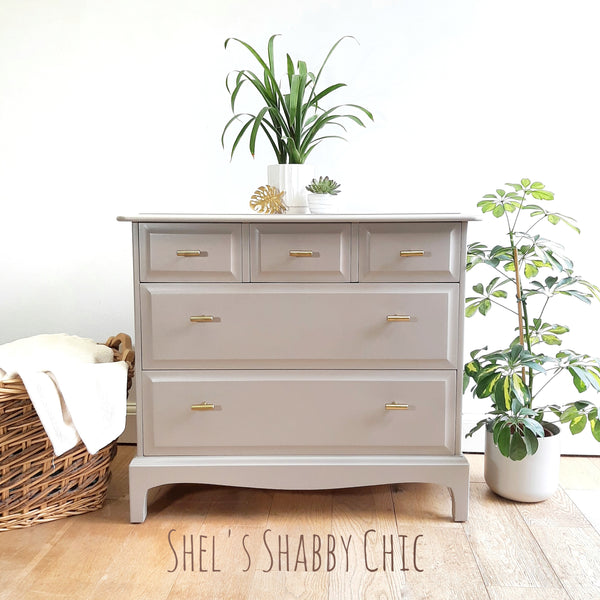STAG CHEST of DRAWERS, bedroom storage, custom painted for you