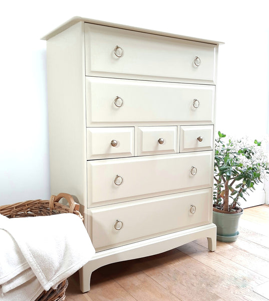 STAG CHEST of DRAWERS, bedroom storage, custom painted for you