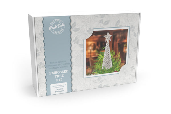 NEW! Metal Embossing Christmas Craft Kits - Baubles, Angel, Tree