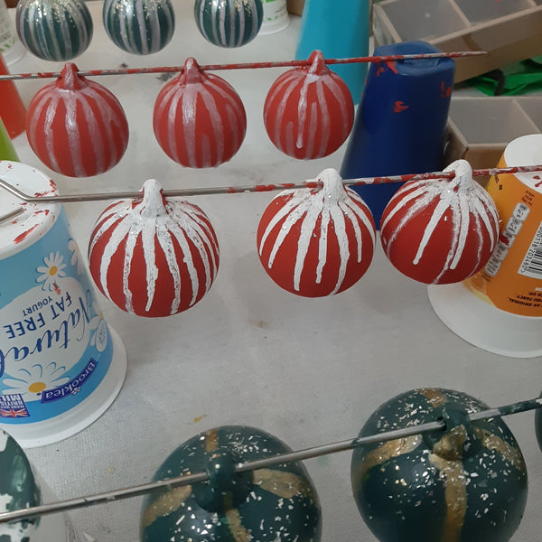 BAUBLES & BUBBLES - join the waiting list for Christmas 2025 paint parties