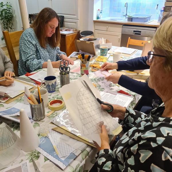 NEW! Metal Embossing Christmas Craft Kits - Baubles, Angel, Tree