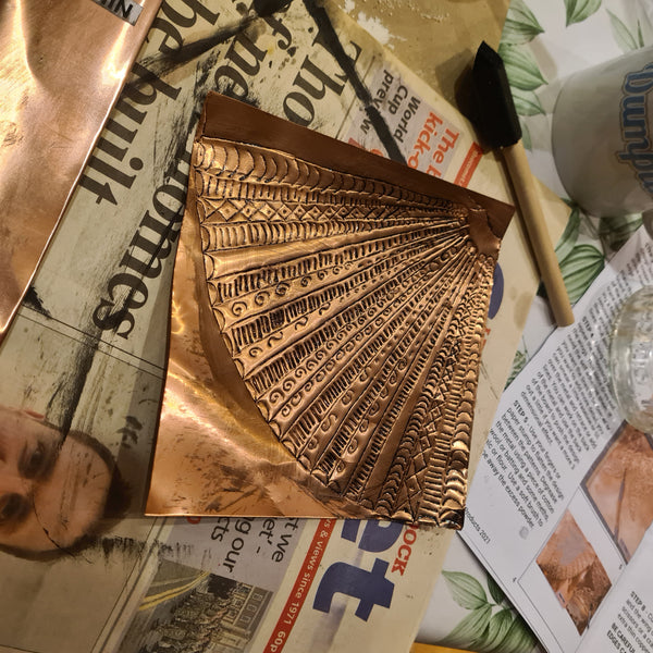 NEW! Metal Embossing Christmas Craft Kits - Baubles, Angel, Tree