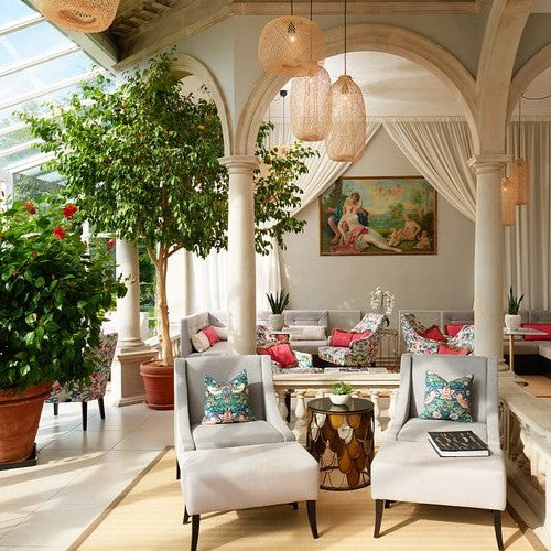 Champneys Henlow conservatory, where the Festive Fayre is held every Christmas.
