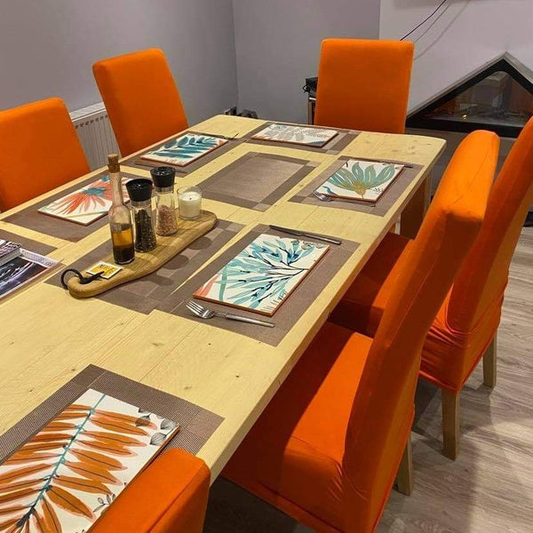 Custom Ceramic Placemats & Coasters | Handmade from Your Own Wallpaper
