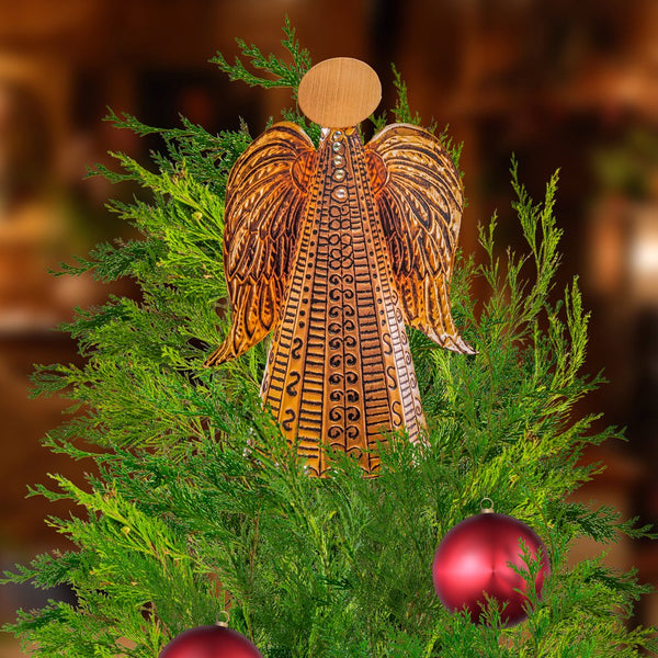 Metal Embossing Kit | Copper Angel or Choir Boy Christmas Decoration